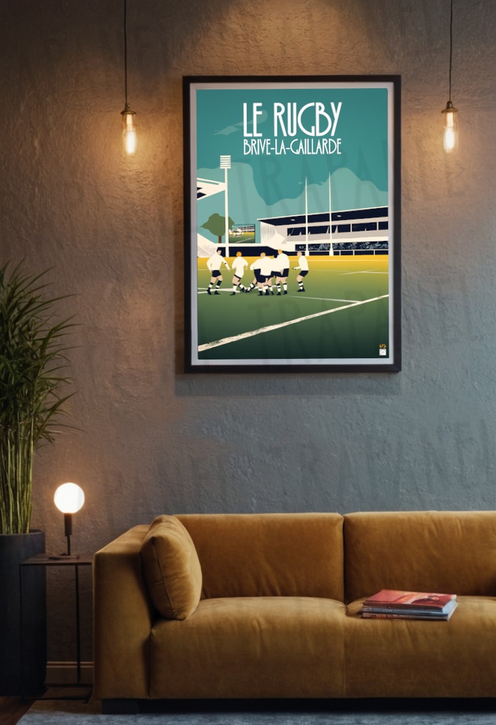 Affiche Le Rugby à Brive CAB Stadium Club