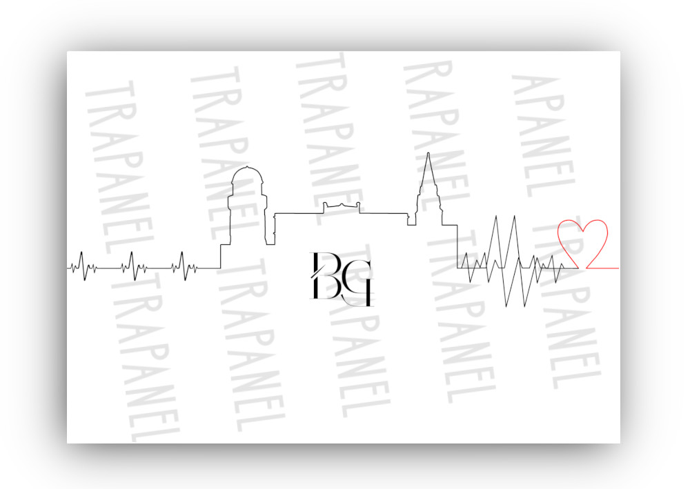 Carte Postale - Silhouette Brive❤️ 