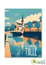 Affiche Vintage – La Cathédrale de Tulle, Corrèze