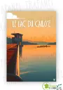 Affiche Le lac du Causse en Corrèze
