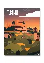 Affiche Vintage – Le Château de Turenne, Corrèze