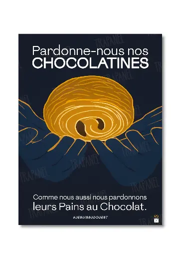 Affiche Gourmande – La Chocolatine