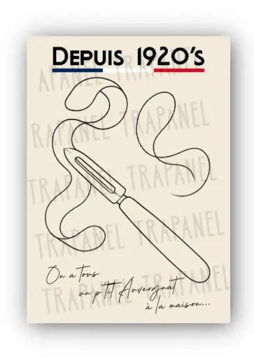 Carte Postale « Économe Depuis 1920’s » – Trapanel