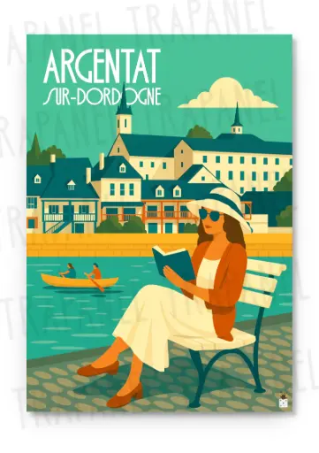 Affiche Vintage – Argentat-sur-Dordogne
