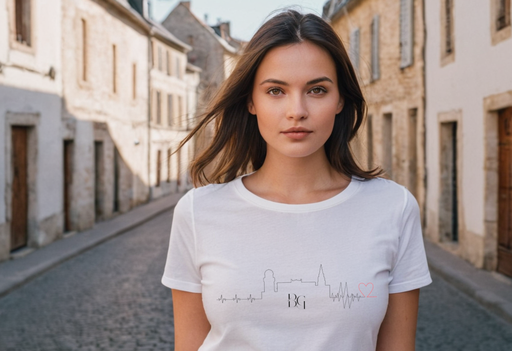 T-Shirt Femme Silhouette Brive❤️ 