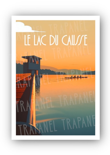 Carte Postale - Lac du Causse