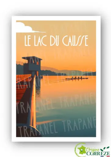 Carte Postale - Lac du Causse